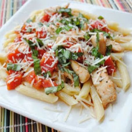 Penne & Chicken Tenderloins with Spiced Tomato Sauce