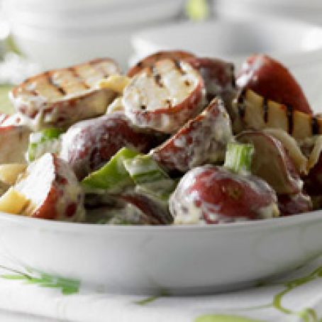 Grilled-Garlic Potato Salad