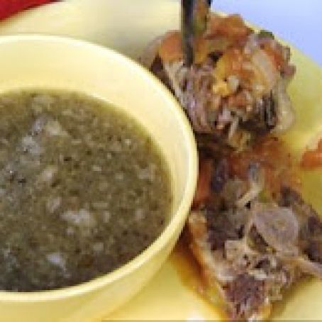 Diana Barrios Trevino Tex-Mex Oxtail Soup