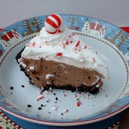 Holiday Candy Cane Pie