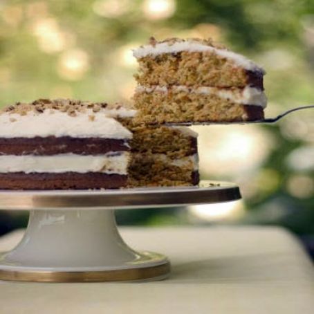 Carrot Cake with Black Walnut Frosting