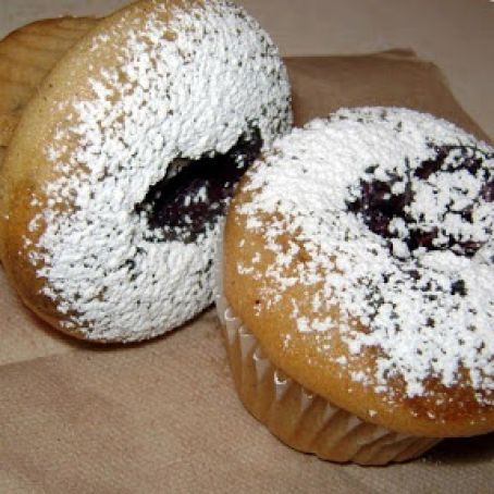 Jelly Donut Cupcakes