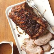 Roast Pork with Pan Sauce