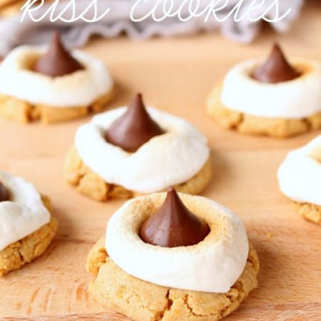 S'mores Hershey's Kiss Cookies