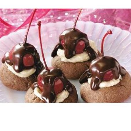 Chocolate-Covered Cherry Cookies