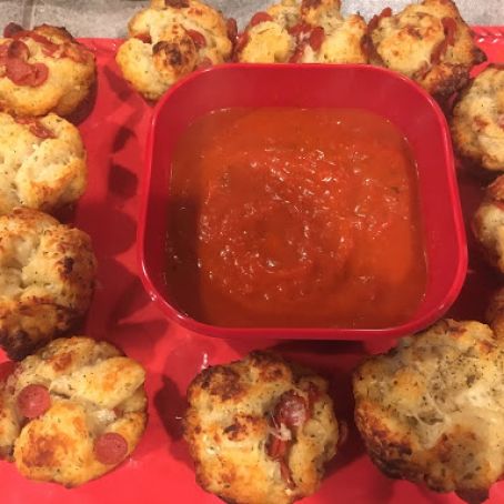 Pull Apart Pizza Muffins