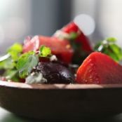 BEET****Roasted Beet Salad with Roquefort and Toasted Walnuts - Slow Cooker