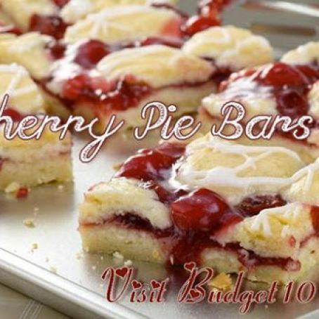 cherry pie bars