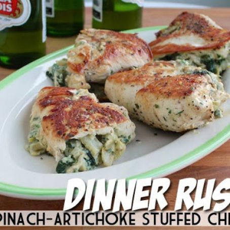 Spinach-Artichoke Stuffed Chicken