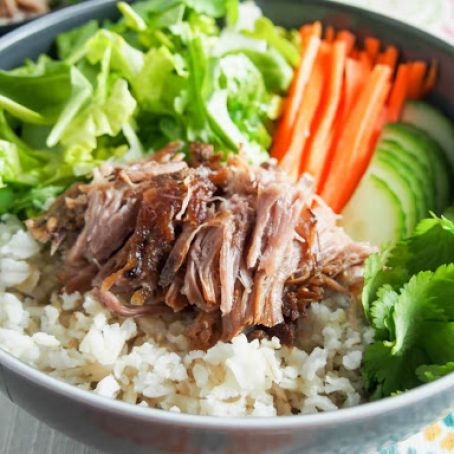 Vietnamese banh mi pork