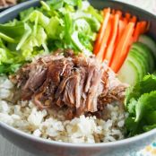 Vietnamese banh mi pork