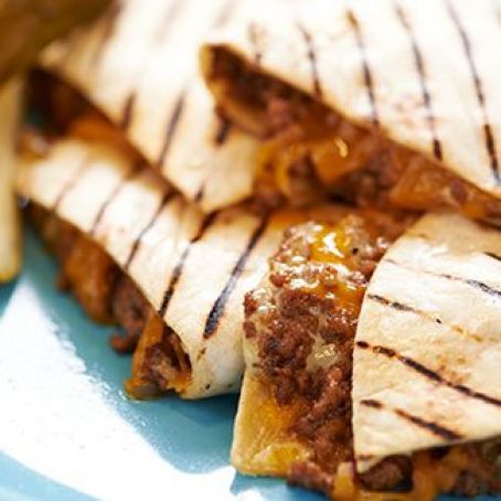Cheeseburger Quesadillas