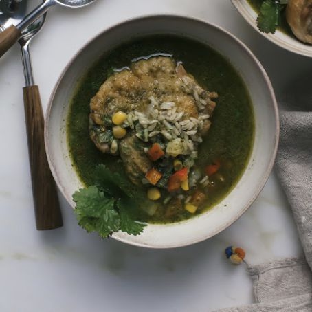 Aguadito (Peruvian Chicken Soup)