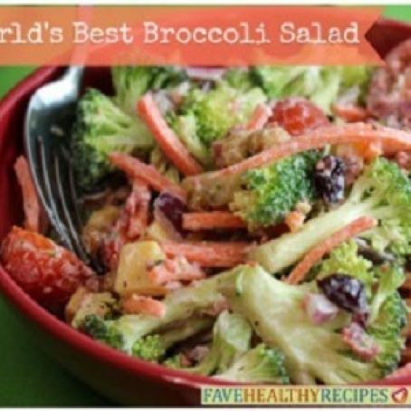 World's Best Broccoli Salad