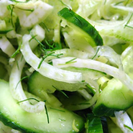 Fennel Cucumber Salad