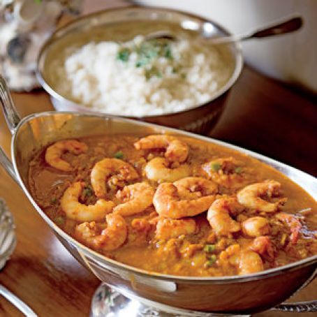 Shrimp Malacca with Rice