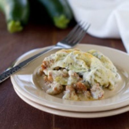 Sausage and Zucchini Bake