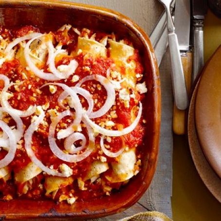 Chicken Enchiladas Suizas