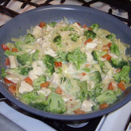 Chicken & Broccoli Alfredo *