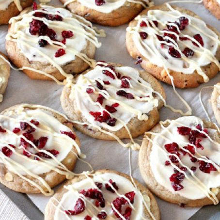 Cranberry Bliss Cookies