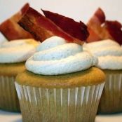 French Toast and Bacon Cupcakes