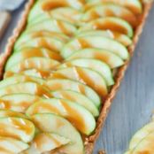 Butterscotch and Caramel Apple Tarts