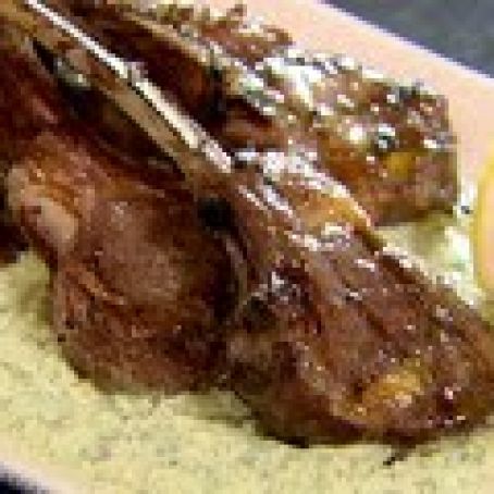Greek Lamb with Yogurt Mint Sauce