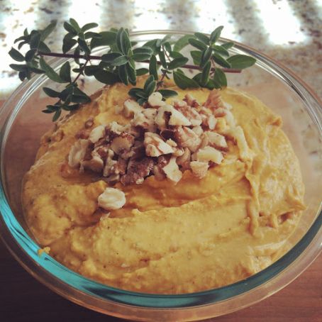 Smokey Spicy Pumpkin Hummus