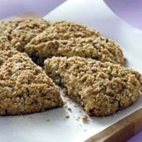 Cinnamon-Oat Scones (Lighter Recipe)