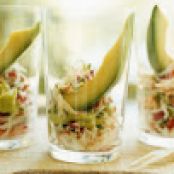 King Crab and Avocado Shooters