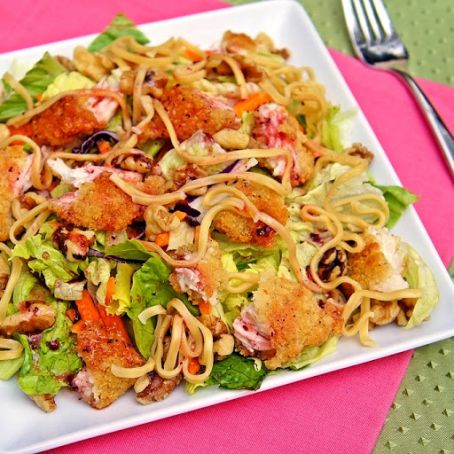 Raspberry Walnut Chicken Salad