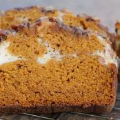 Cream Cheese Pumpkin Bread