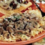 Portabella Stroganoff