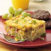 Green Chile, Egg and Potato Bake