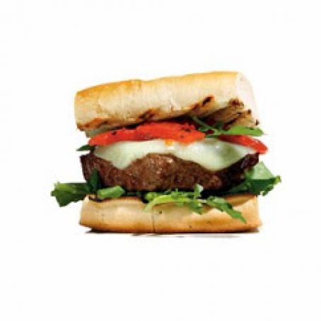 Manchego & Roasted Peppers Burger