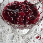 Peach Schnapps Cranberry Sauce