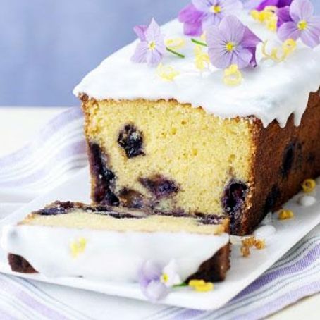 1 blueberry and lemon curd cake