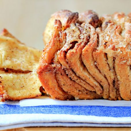 bread - cinnamon sugar pull-apart bread