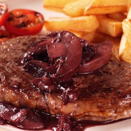 Juicy Steak & Mushrooms