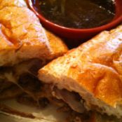 Crockpot French Dip Sandwiches
