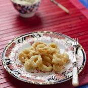 Fried Calamari with Skordalia