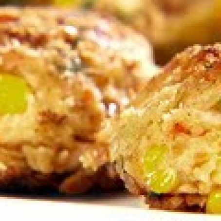 Salmon Cakes with Lemon-Caper Yogurt Sauce