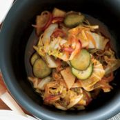 Almost-Instant Hot Kimchi