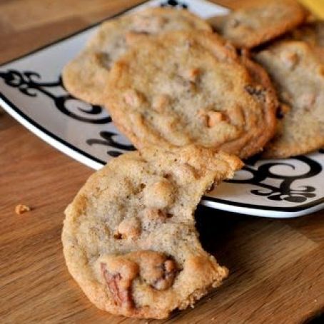Salted Butterscotch Pecan Cookies