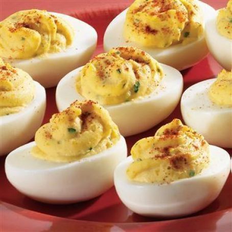 Angelic Deviled Eggs