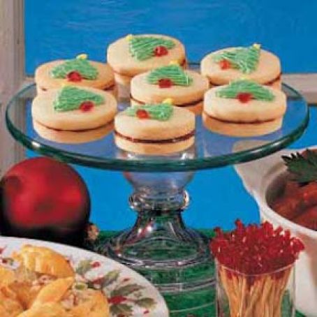Christmas Sandwich Cookies