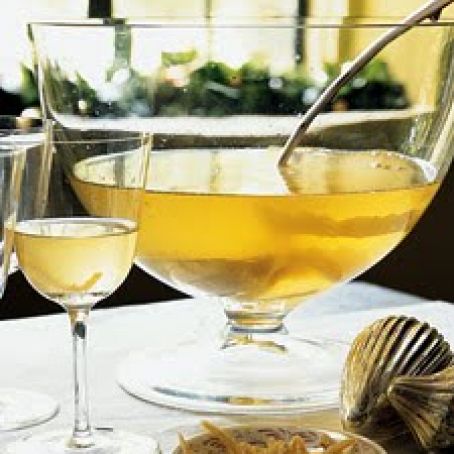 Lemon Drop Champagne Punch
