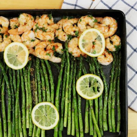 Healthy Shrimp and Asparagus