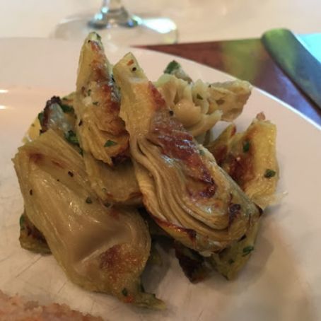Roasted Artichokes with Lemon & Basil