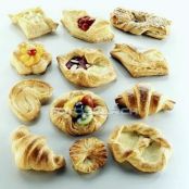 Puff Pastry with Raspberries & Cream